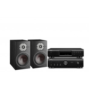 Стереокомплект Denon DCD-520AE + Denon PMA-520AE + DALI  Oberon 3