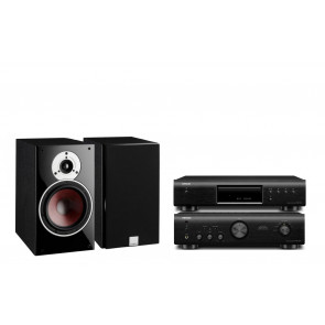 Стереокомплект Denon DCD-520AE + Denon PMA-520AE + DALI  Zensor 3