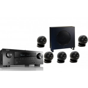 Denon AVR-X1600H + Cabasse Eole 2 5.1 System WS 
