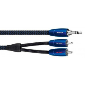 Аналоговый межблочный кабель AudioQuest Victoria 3.0m 3,5 > RCA