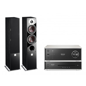 Стереокомплект Denon DCD-100 + Denon DRA-100 + DALI  Zensor 5