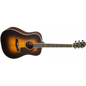 Электроакустическая гитара Fender Pm-1 Paramount Deluxe Dreadnought Sunburst