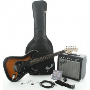Гитарный Набор Squier By Fender Squier Strat Pack Hss Brown Sunburst