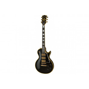 Электрогитара GIBSON '57 LES PAUL CUSTOM 3 PICKUP EBONY VOS GH