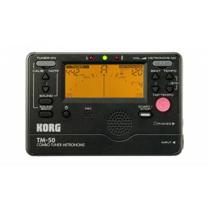 Тюнер-метроном KORG TM 50 BK