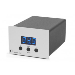 Электронный регулятор скоростей для проигрывателей винила Pro-Ject Speed Box DS Silver