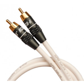Сабвуферный кабель Supra Sublink 1RCA-1RCA White 12M