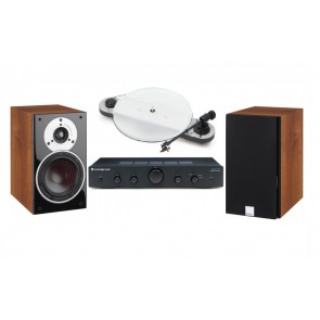 Стереокомплект Pro-Ject ELEMENTAL PHONO USB+Cambridge Audio TOPAZ AM5+DALI ZENSOR 1