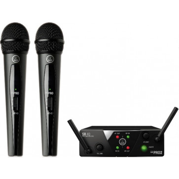 Радиомикрофонная система AKG WMS40 Mini2 Vocal Set BD ISM2/3 EU/US/UK