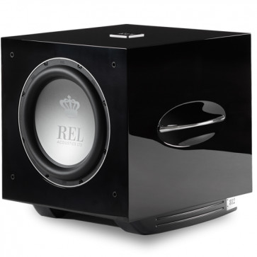 REL S812 Piano Black