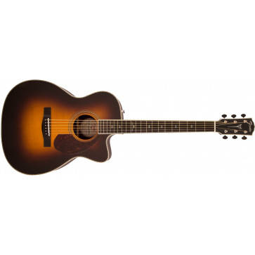 Электроакустическая гитара Fender Pm-3 Paramount Deluxe Triple O Sunburst