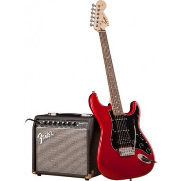 Гитарный Набор Squier By Fender Strat Pack Hss Candy Apple Red