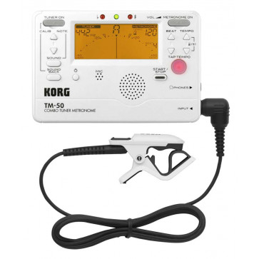 Тюнер-метроном KORG TM 50C PW