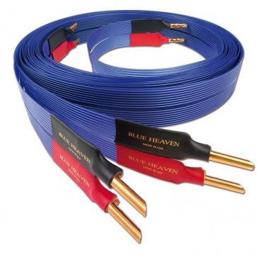 Nordost Blue Heaven,2x3m is terminated with low-mass Z plugs