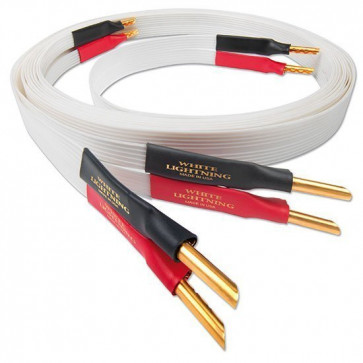 Nordost White lightning,2x3m is terminated with low-mass Z plugs