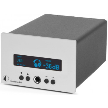 ЦАП/усилитель для наушников Pro-Ject Head Box DS+ Silver