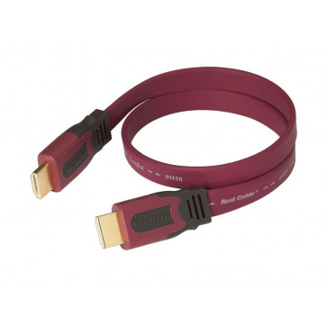 Real Cable HD-E-FLAT (HDMI-HDMI) HDMI 1.4 3D High Speed with Ethernet 1M50