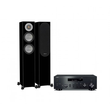Стереокомплект Monitor Audio Silver 200+Yamaha R-N602D