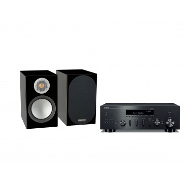 Стереокомплект Monitor Audio Silver 50+Yamaha R-N602D