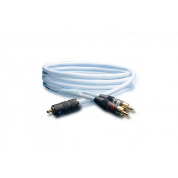 Сабвуферный кабель Supra Y-Link 1RCA-2RCA White 4M