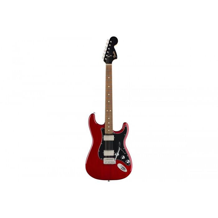 Fender Ltd Blacktop Strat Pf Red