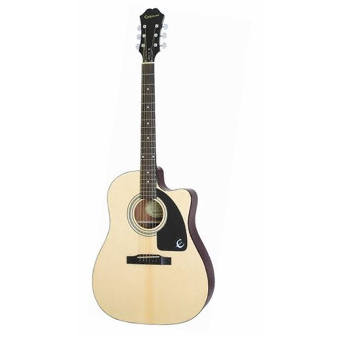 Электроакустическая гитара Epiphone AJ-100CE (PASSIVE) NATURAL CH HDWE