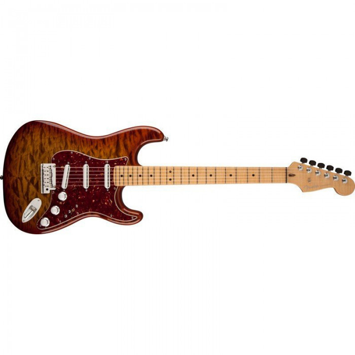 Электрогитара Fender 2015 Custom Collection Artisan Strat Walnut Top Buckeye Rw