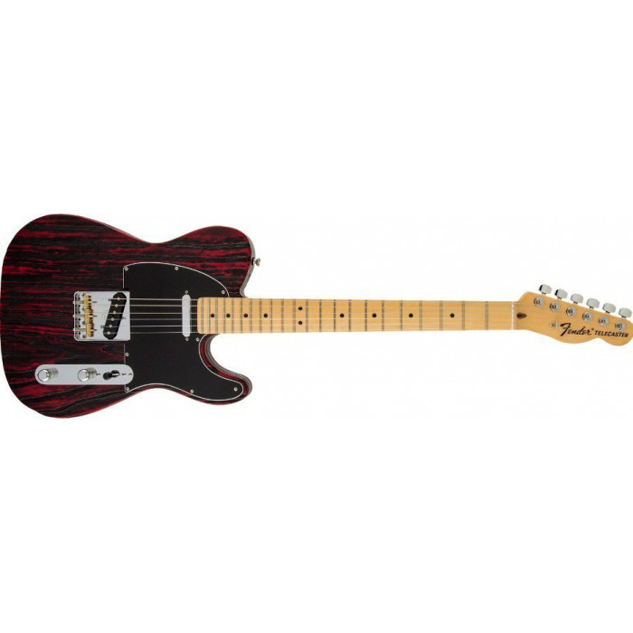 Электрогитара Fender American Standard Sandblasted Ltd Edition Telecaster Mn Crimson Satin