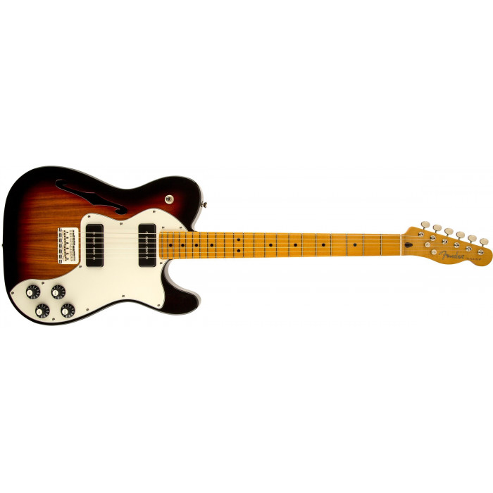 Электрогитара Fender Modern Player Tele Thinline Deluxe Mn 3Sb