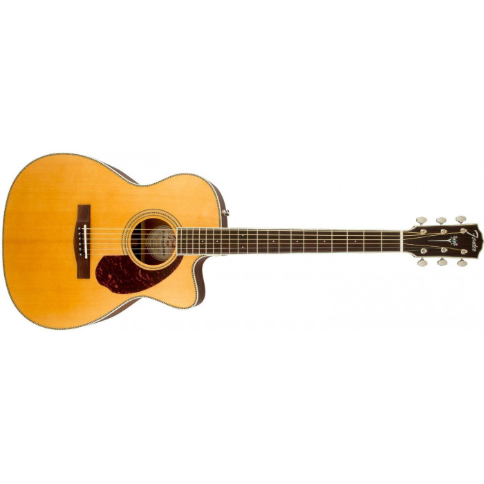 Электроакустическая гитара Fender Pm-3 Paramount Standard Triple O Nat
