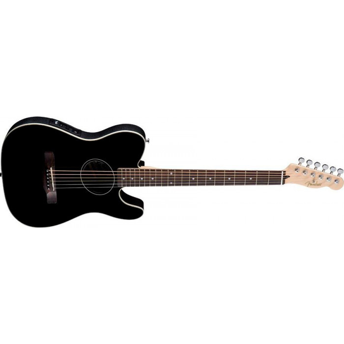 Электроакустическая гитара Fender Telecoustic Black