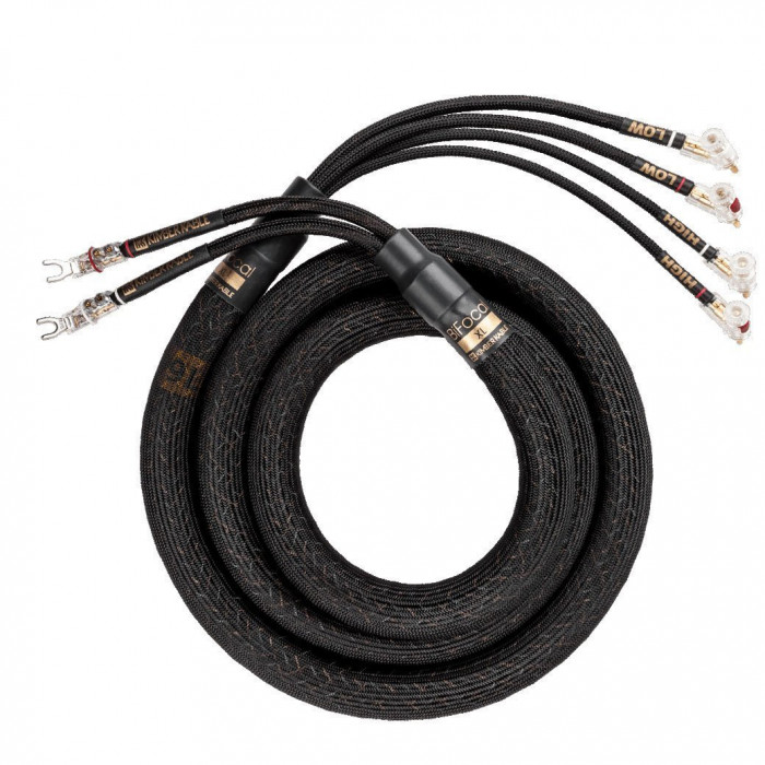 Акустический кабель Kimber Kable BiFocal  XL 8 F 2.4 m с лопатками WBT-0681 CU