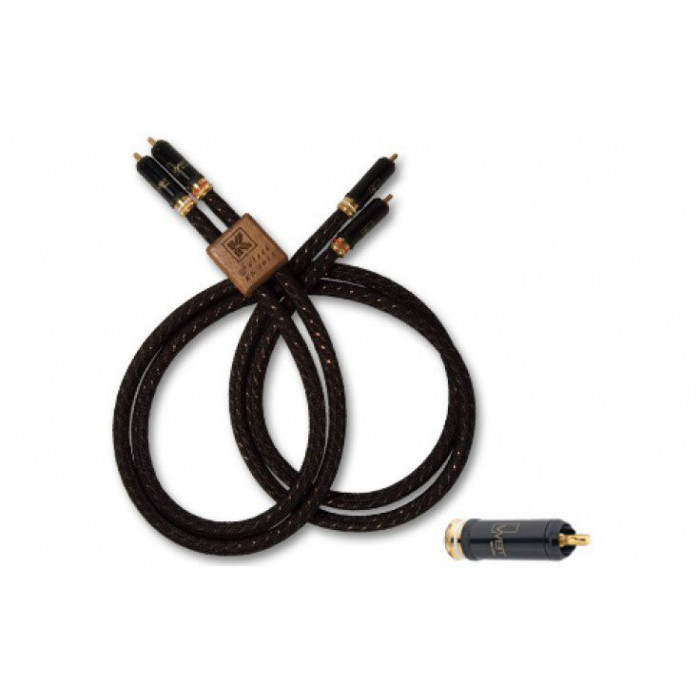 Аналоговый межблочный кабель Kimber Kable Select Copper 1011 (RCA-RCA)  0.75 m с коннекторами WBT -0102 CU