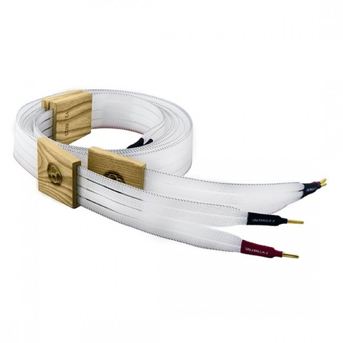 Nordost Valhalla-2  2x2.5m is terminated with low-mass Z plugs