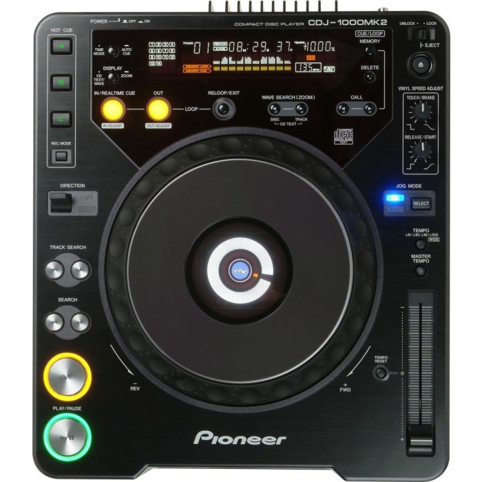 Pioneer DJ XDJ-1000 MK2 Black