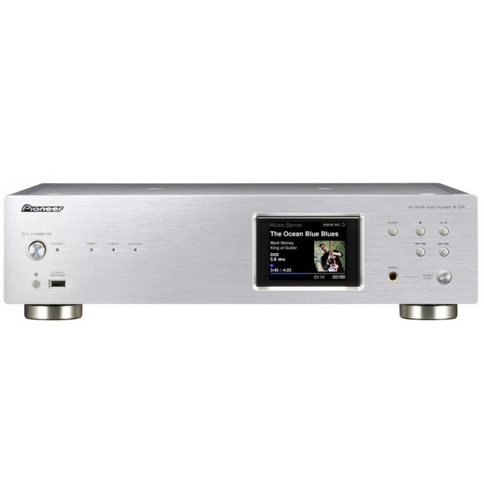 Сетевой аудио плеер  Pioneer N-70A Silver