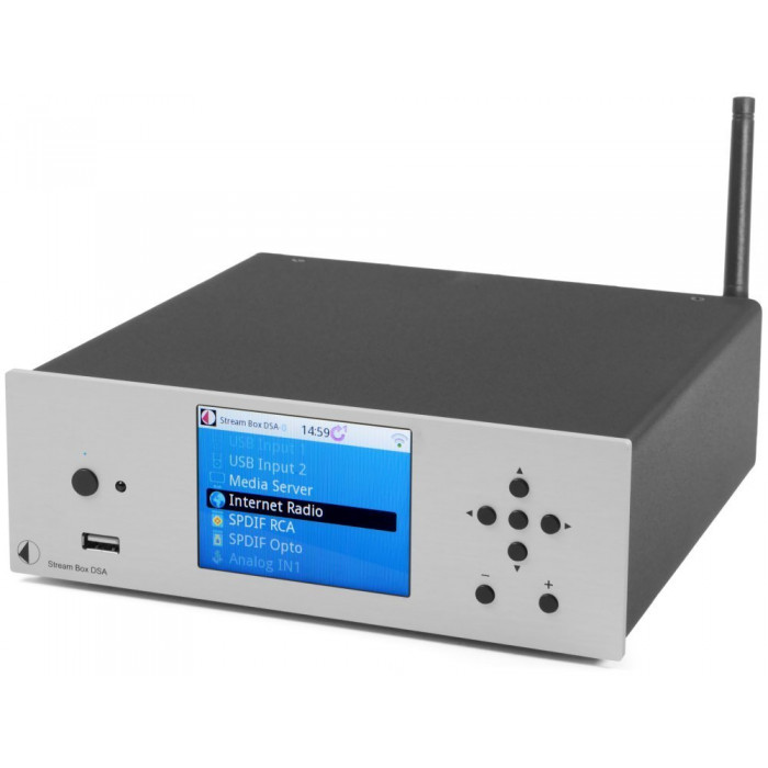 Сетевой аудио плеер Pro-Ject Stream Box DSA Silver