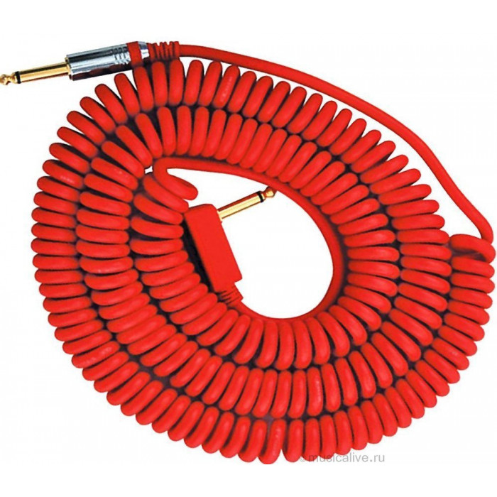 Кабель VOX Vintage Coiled Cable, Red