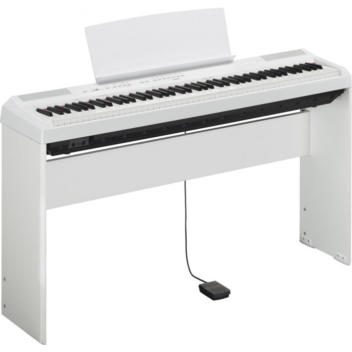 Цифровое пианино YAMAHA P-115WH + Стойка YAMAHA L-85 WH