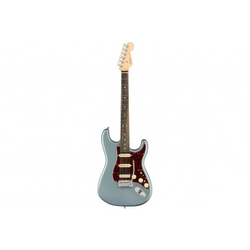 Fender American Elite Stratocaster Hss Shawbucker Satin Ice Blue Metallic