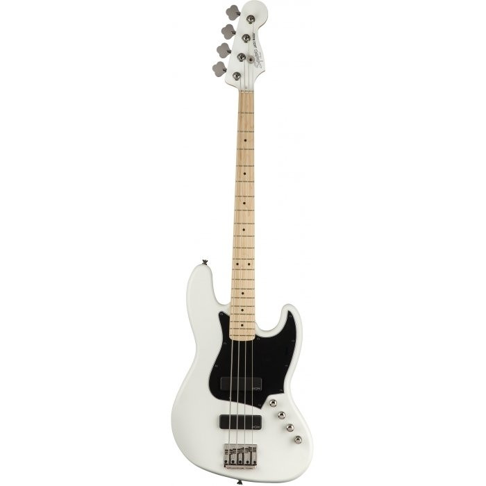 Бас-гитара Squier By Fender CONTEMPORARY ACTIVE J-BASS HH MN FLAT WHITE