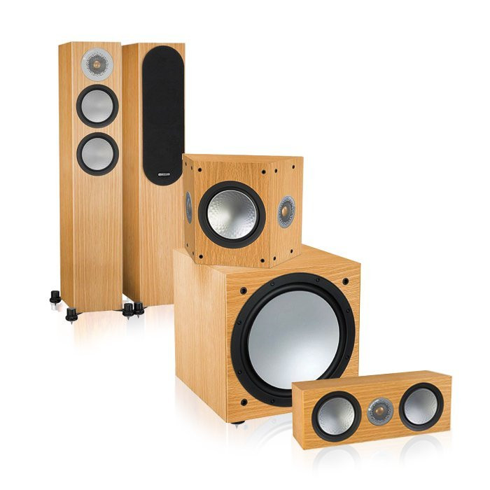 Monitor Audio Silver 200AVFX Natural Oak