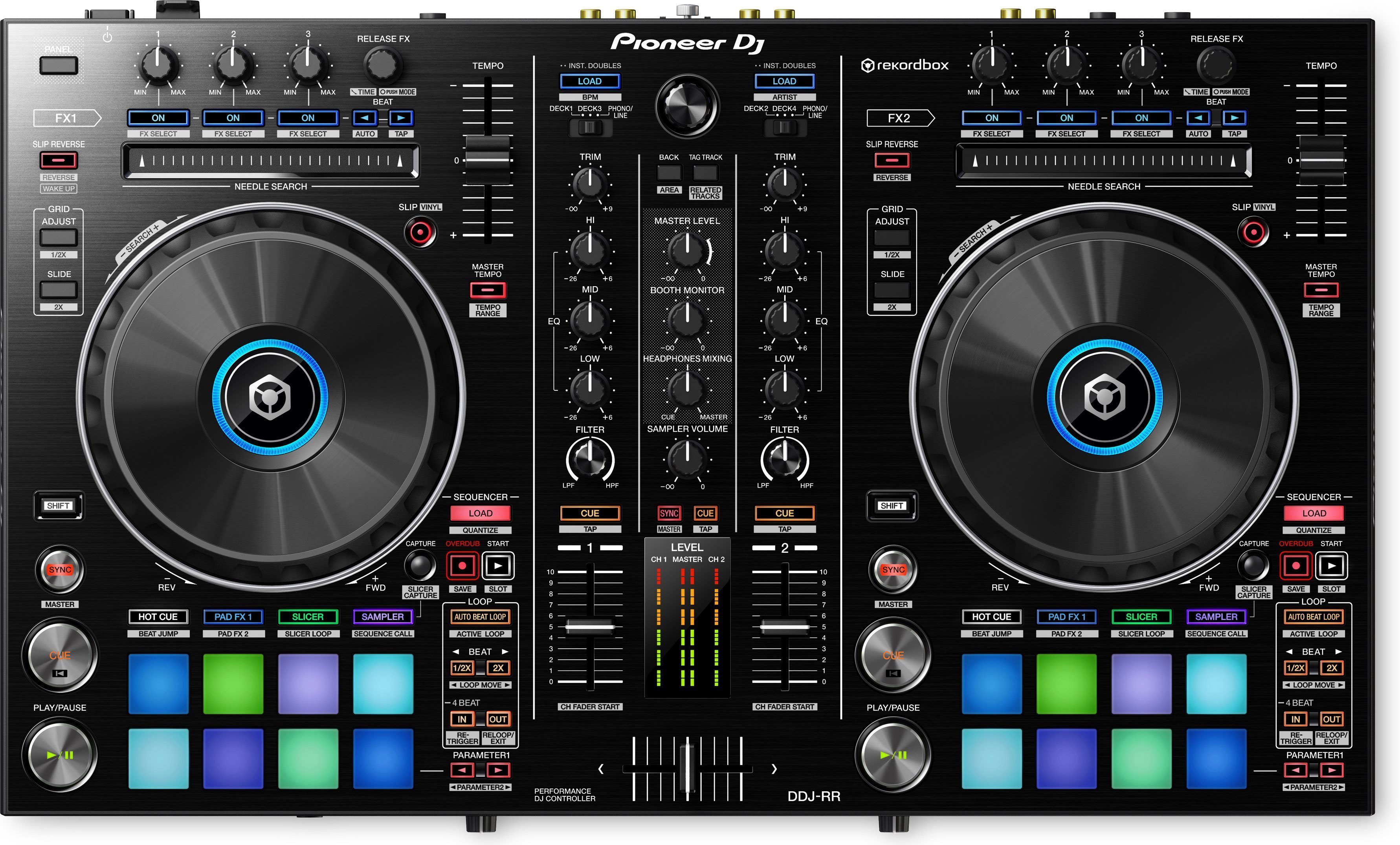 Контроллер ddj. Pioneer DDJ RR. Контроллер Pioneer DDJ-RR. DJ Pioneer DDJ-400. Контроллер DJ Pioneer DDJ-RB.