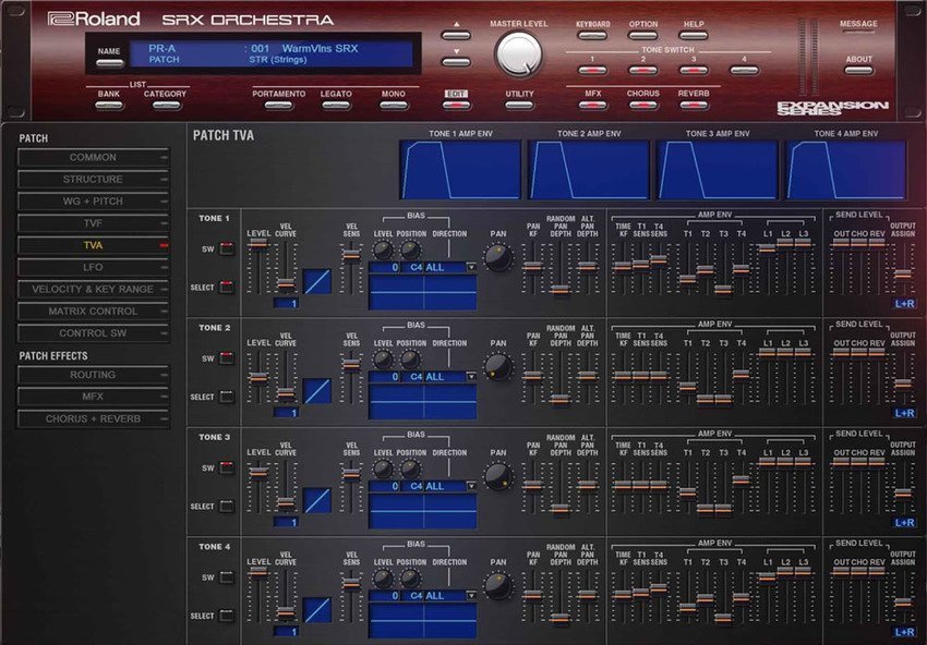 Пополнение легендарной серии Roland Virtual Sonics 