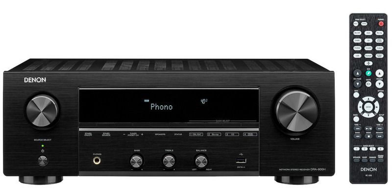 Новинка от Denon – функциональный стереоресивер Denon DRA-800H