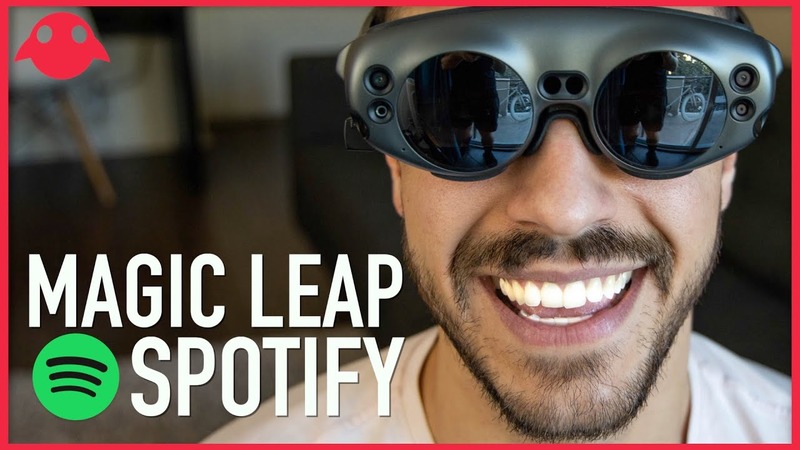 Виртуализация музыки из Spotify – новая функция Magic Leap