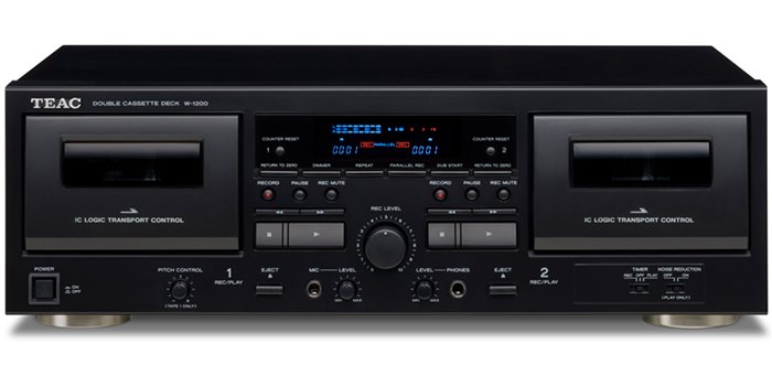Ностальгия по хорошему звуку – новый кассетный магнитофон TEAC W-1200