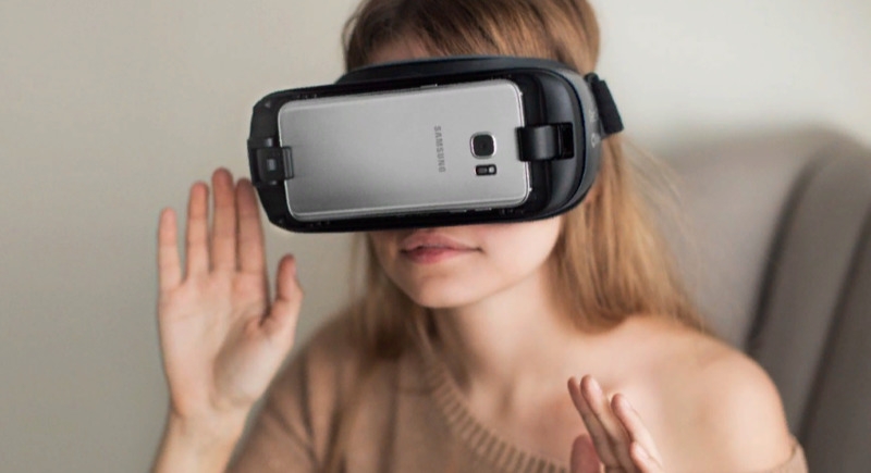 VR с приложеним Samsung XR